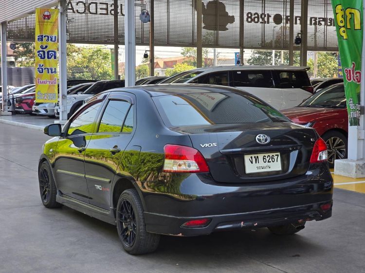 Toyota Vios 2009 1.5 E Sedan เบนซิน ไม่ติดแก๊ส เกียร์อัตโนมัติ ดำ รูปที่ 4
