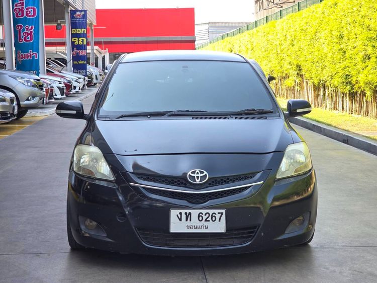 Toyota Vios 2009 1.5 E Sedan เบนซิน ไม่ติดแก๊ส เกียร์อัตโนมัติ ดำ รูปที่ 2