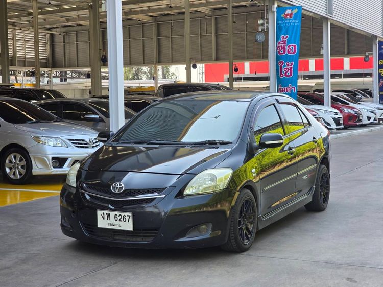 Toyota Vios 2009 1.5 E Sedan เบนซิน ไม่ติดแก๊ส เกียร์อัตโนมัติ ดำ รูปที่ 3