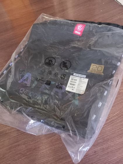 ถุงหูรูดลายพิเศษ MSI 20th  สีดำ สวยมาก ของใหม่  พร้อมส่ง  รูปที่ 3