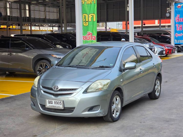 Toyota Vios 2008 1.5 E Sedan เบนซิน ไม่ติดแก๊ส เกียร์อัตโนมัติ บรอนซ์เงิน รูปที่ 3