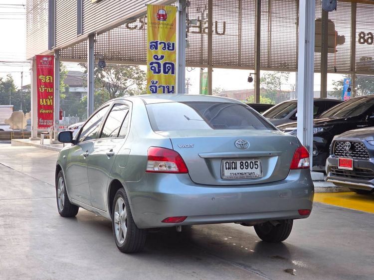 Toyota Vios 2008 1.5 E Sedan เบนซิน ไม่ติดแก๊ส เกียร์อัตโนมัติ บรอนซ์เงิน รูปที่ 4