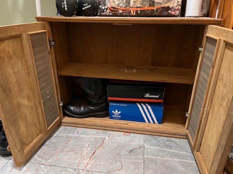 ตู้รองเท้าไม้ สภาพดี  รูปที่ 3