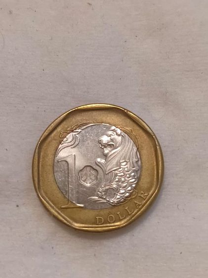 ขายเหรียญ 1 ดอลล่าร์ สิงค์โปร ปี 2017 ราคา 1500  รูปที่ 2