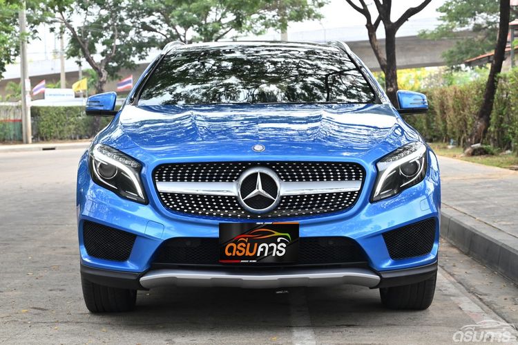 Mercedes-Benz GLA-Class 2017 GLA250 Utility-car เบนซิน ไม่ติดแก๊ส เกียร์อัตโนมัติ น้ำเงิน รูปที่ 2