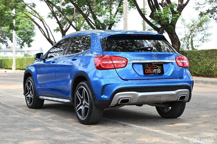 Mercedes-Benz GLA-Class 2017 GLA250 Utility-car เบนซิน ไม่ติดแก๊ส เกียร์อัตโนมัติ น้ำเงิน รูปที่ 3