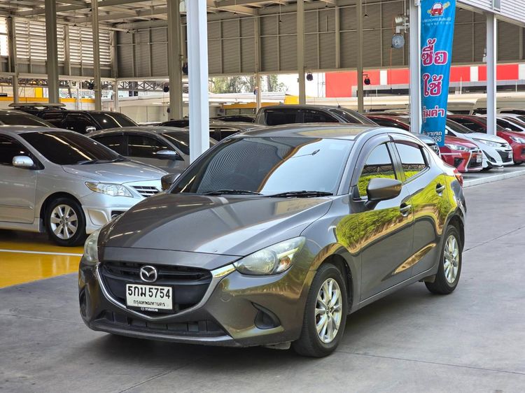 Mazda Mazda 2 2016 1.3 Standard Sedan เบนซิน ไม่ติดแก๊ส เกียร์อัตโนมัติ น้ำตาล รูปที่ 3