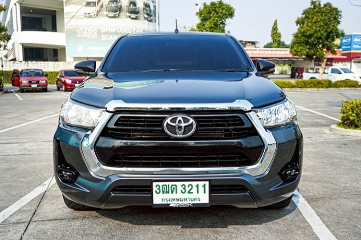 Toyota Hilux Revo 2022 2.4 Z Edition Entry Pickup ดีเซล ไม่ติดแก๊ส เกียร์ธรรมดา เทา รูปที่ 2