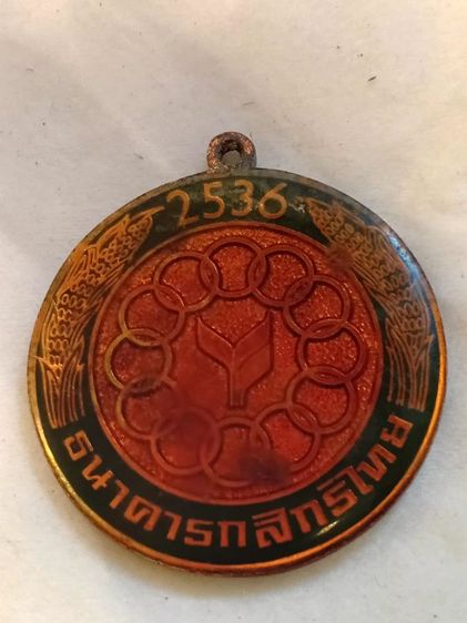 ขายเหรียญรางวัลเก่า TFB.LEAGUE 36 ครั้งที่ 2 ปี2536 สโมสร ธนาคารกสิกรไทย 