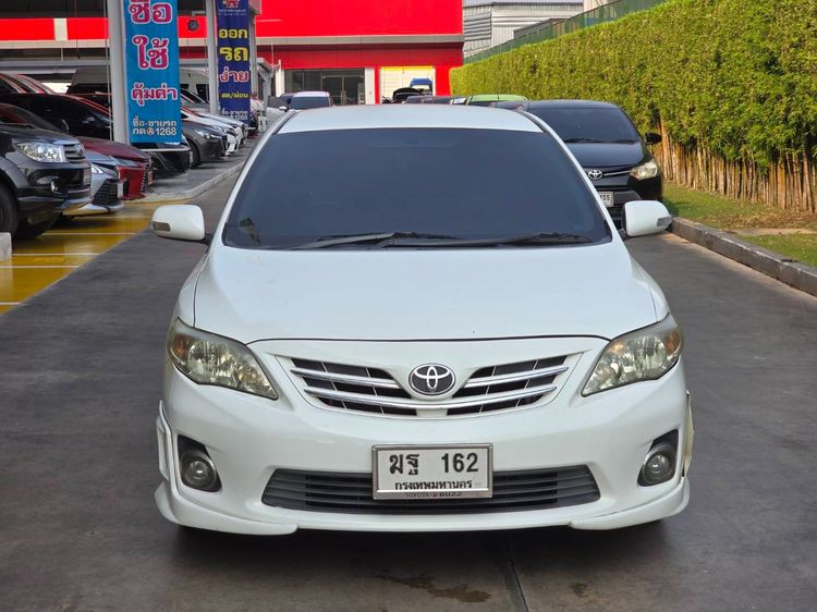 Toyota Altis 2012 1.6 E Sedan เบนซิน LPG เกียร์อัตโนมัติ ขาว รูปที่ 2