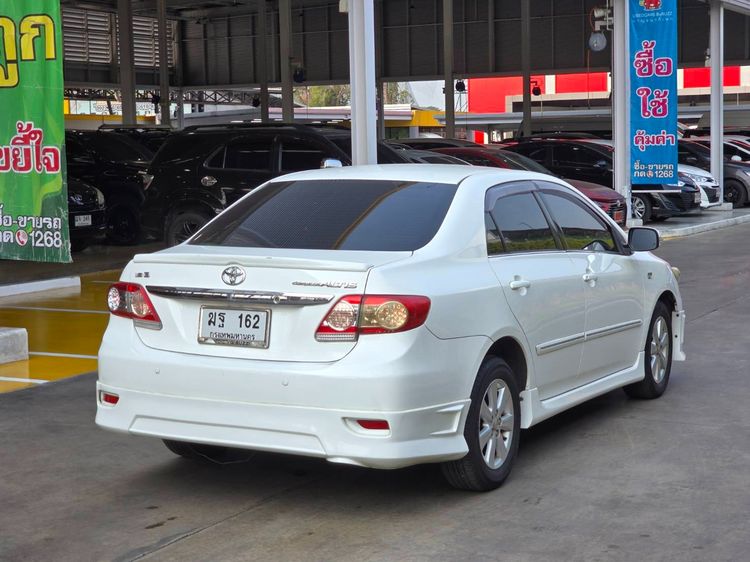 Toyota Altis 2012 1.6 E Sedan เบนซิน LPG เกียร์อัตโนมัติ ขาว รูปที่ 4