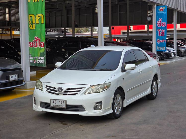 Toyota Altis 2012 1.6 E Sedan เบนซิน LPG เกียร์อัตโนมัติ ขาว รูปที่ 3