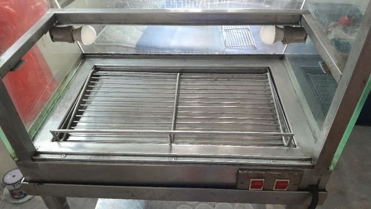 ตู้โชว์ขนมพร้อมขาตั้ง ขนาดตู้กระจก ฉพาะขาตั้งสูง  85 cm ตู้กระจกกว้าง 45 ยาว 60 สูง 50 ซมความสูงรวมทั้งหมดและขาตั้ง 135 cm รูปที่ 16