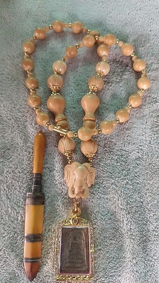 สร้อยเก่าพร้อมมีดพร้อมพระสมเด็จพระบ้านๆ รูปที่ 4