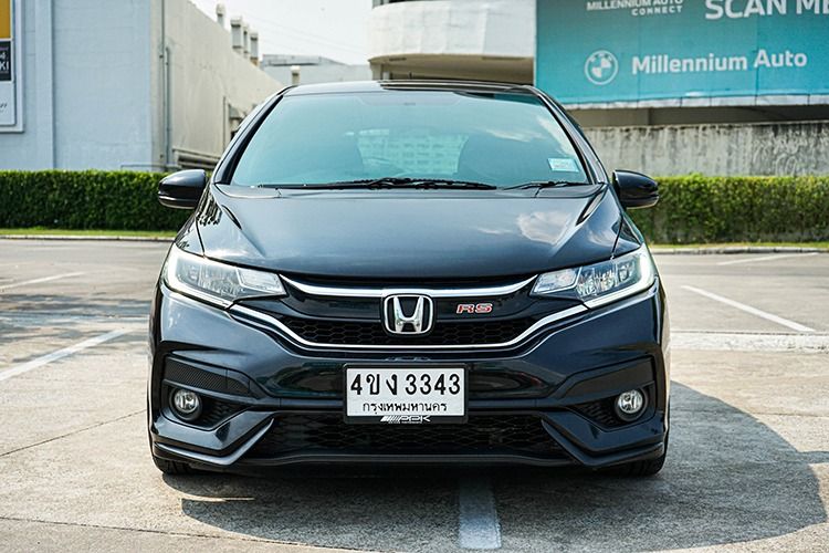 Honda Jazz 2018 1.5 RS i-VTEC Sedan เบนซิน ไม่ติดแก๊ส เกียร์อัตโนมัติ ดำ รูปที่ 2