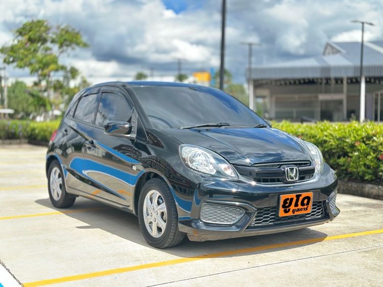 Honda Brio 2018 1.2 V Sedan เบนซิน ไม่ติดแก๊ส เกียร์อัตโนมัติ ดำ รูปที่ 3