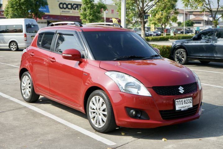 Suzuki Swift 2018 1.2 GLX Sedan เบนซิน ไม่ติดแก๊ส เกียร์อัตโนมัติ แดง รูปที่ 4