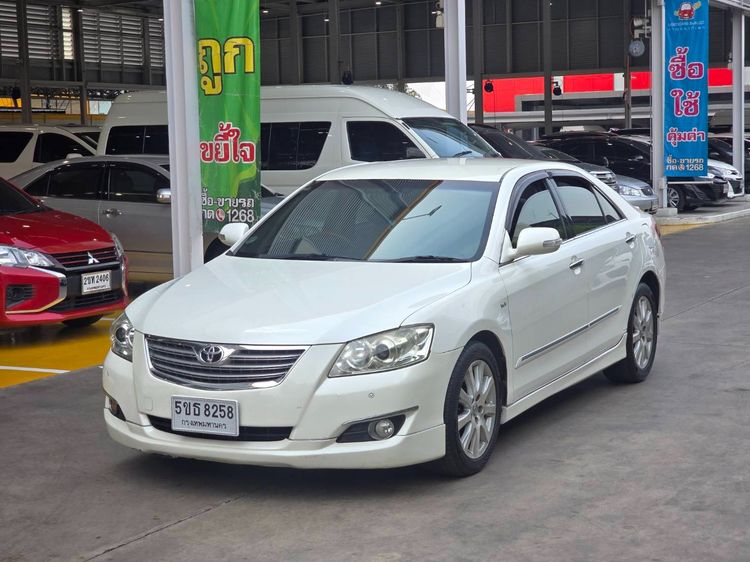 Toyota Camry 2008 2.0 G Sedan เบนซิน LPG เกียร์อัตโนมัติ ขาว รูปที่ 3