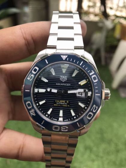 Tag Heuer Aquaracer Calibre 5 Blue Ceramic WAY201B🇨🇭🇨🇭
 รูปที่ 7