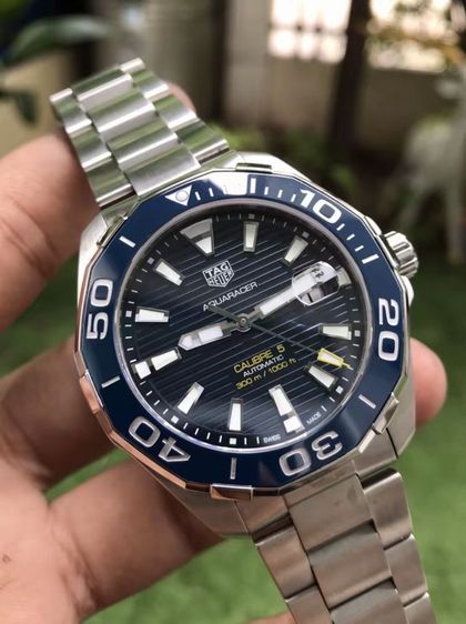 Tag Heuer Aquaracer Calibre 5 Blue Ceramic WAY201B🇨🇭🇨🇭
 รูปที่ 3