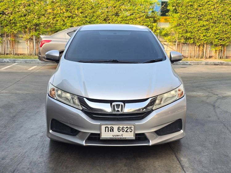 Honda City 2014 1.5 V Plus i-VTEC Sedan เบนซิน ไม่ติดแก๊ส เกียร์อัตโนมัติ เทา รูปที่ 2
