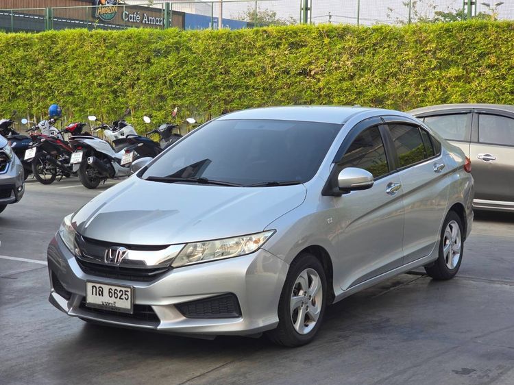 Honda City 2014 1.5 V Plus i-VTEC Sedan เบนซิน ไม่ติดแก๊ส เกียร์อัตโนมัติ เทา รูปที่ 3