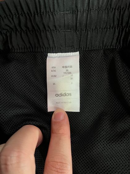 กางเกงขาสั้นผ้าร่ม Adidas ปี24 AEROREADY Essentials Chelsea 3-Stripes Shorts size A 3XL (มือสอง) รูปที่ 5