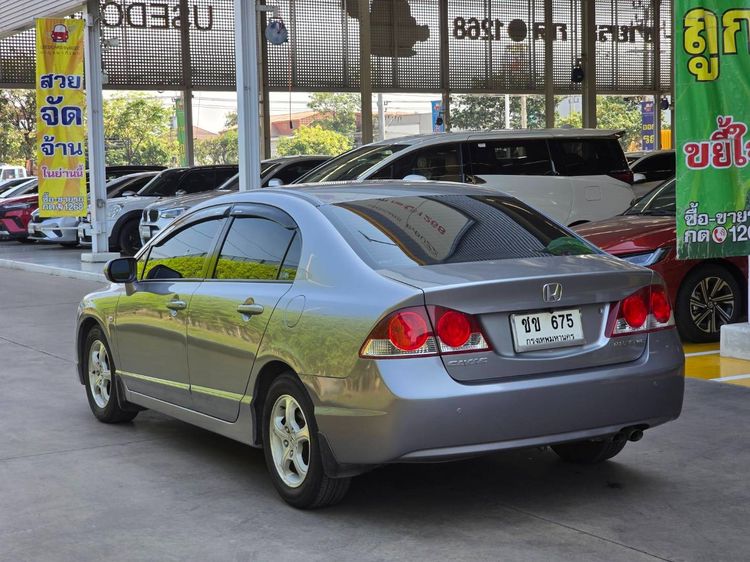 Honda Civic 2006 1.8 S i-VTEC Sedan เบนซิน ไม่ติดแก๊ส เกียร์อัตโนมัติ เทา รูปที่ 4