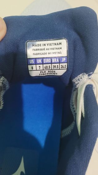 รองเท้า​​Mizuno​​Runing สภาพยังใหม่ใส่ไม่ได้เพราะคับ(ดูเบอร์ผิด)​ รูปที่ 6