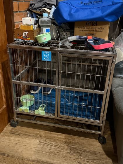 กรง คอกและประตู กรงสุนัข สแตนเลส