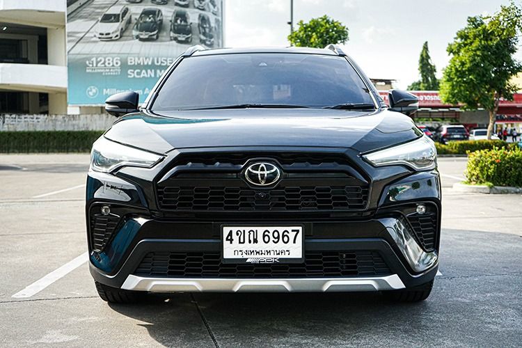 Toyota Corolla Cross 2023 1.8 Hybrid Premium Safety GR Sport Utility-car เบนซิน ไม่ติดแก๊ส เกียร์อัตโนมัติ ดำ รูปที่ 3