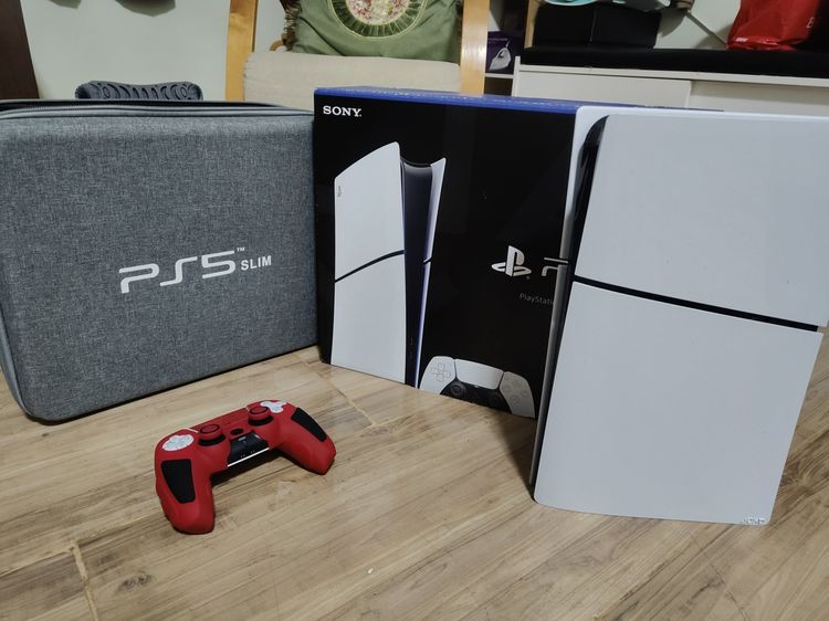 Sony PS5 (Playstation 5) เครื่องเกมส์โซนี่ เพลย์สเตชั่น เชื่อมต่อไร้สายได้ PS5 Slim Digital Edition