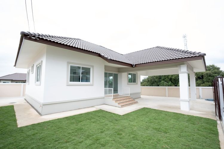 บ้านเดี่ยวชั้นเดียวติดถนนใหญ่ ราชบุรี - จอมบึง โครงการธัญรดา รูปที่ 4