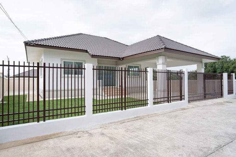 บ้านเดี่ยวชั้นเดียวติดถนนใหญ่ ราชบุรี - จอมบึง โครงการธัญรดา รูปที่ 3