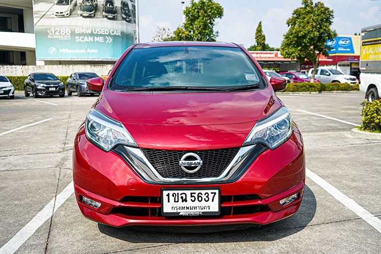 Nissan Note 2018 1.2 V Sedan เบนซิน ไม่ติดแก๊ส เกียร์อัตโนมัติ แดง รูปที่ 3