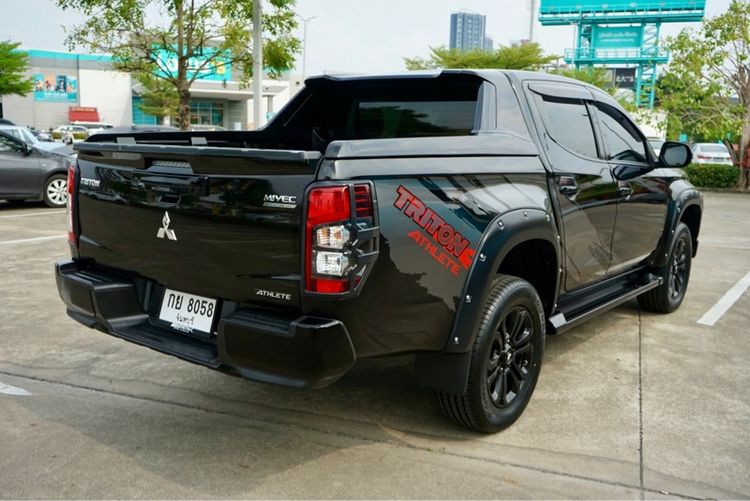 Mitsubishi Triton 2022 All New Double Cab 2.4 GT Plus ATHLETE Pickup ดีเซล ไม่ติดแก๊ส เกียร์อัตโนมัติ ดำ รูปที่ 3