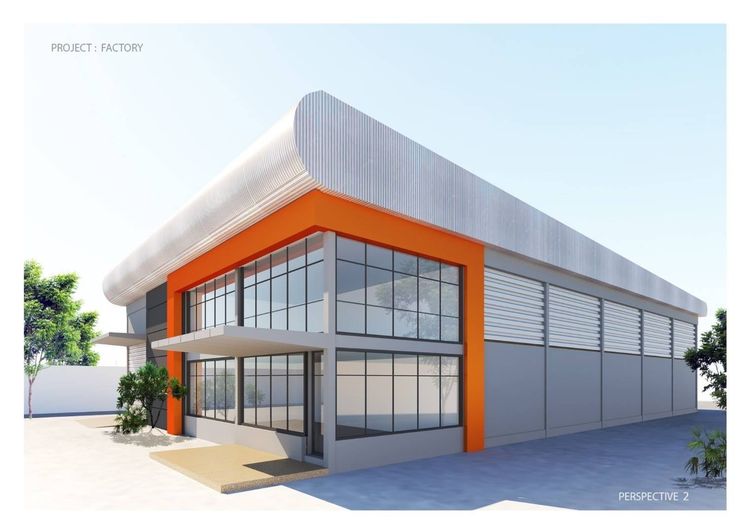 ขายโรงงานพร้อมสำนักงาน ตกแต่งครบ พร้อมเฟอร์สำนักงาน บางปะกง ฉะเชิงเทรา