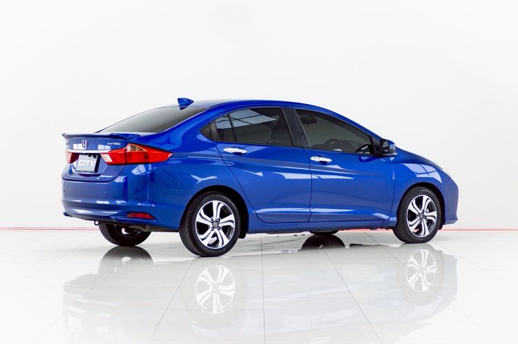 Honda City 2014 1.5 Sv i-VTEC Sedan เบนซิน ไม่ติดแก๊ส เกียร์อัตโนมัติ ฟ้า รูปที่ 4