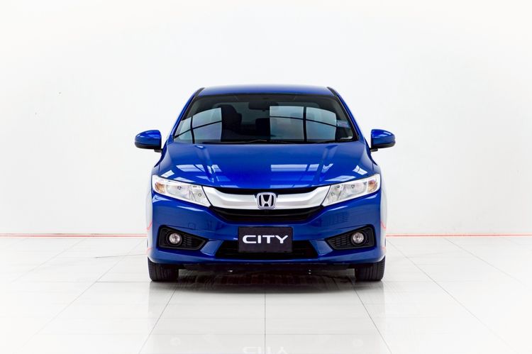 Honda City 2014 1.5 Sv i-VTEC Sedan เบนซิน ไม่ติดแก๊ส เกียร์อัตโนมัติ ฟ้า รูปที่ 3
