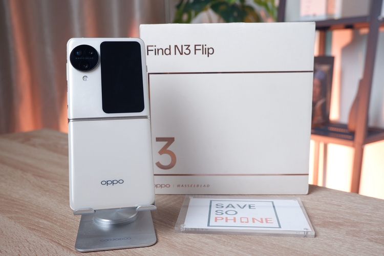 OPPO Find N3 Flip RAM12GB ROM256GB ขนาดหน้าจอ 6.8 Amoled 120Hz พับจอได้ เครื่องเล็กกะทัดรัด ดีไซน์เรียบหรู ดูทันสมัย สภาพสวย สุขภาพแบตดี100 รูปที่ 3