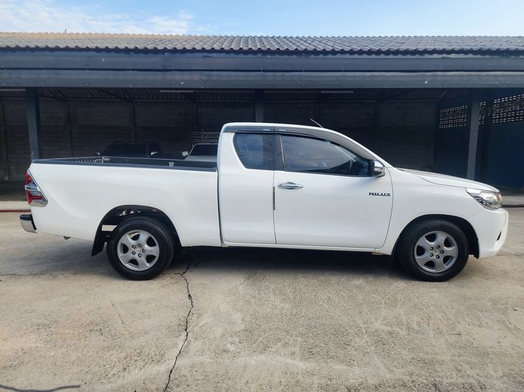 Toyota Hilux Revo 2015 2.4 J Plus Pickup ดีเซล ไม่ติดแก๊ส เกียร์ธรรมดา ขาว รูปที่ 4