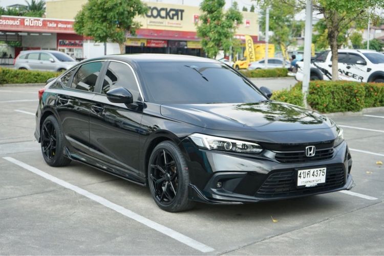 Honda Civic 2023 1.5 Turbo EL+ Sedan เบนซิน ไม่ติดแก๊ส เกียร์อัตโนมัติ ดำ รูปที่ 2