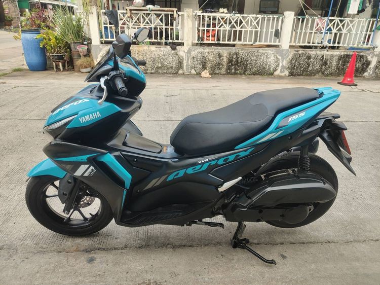 🛵ยังไงก็ขาย AEROX155 ปี 64 เครื่องดี สีสวย สตาร์ทมือ ไมล์ดิจิตอล  เล่มชุดโอนครบ+เปลี่ยนถ่ายน้ำมันเครื่องฟรี ส่งฟรี30 ก.ม รูปที่ 2
