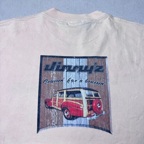 เสื้อยืด Vintage 90s Jimmy Bar Size L  รูปที่ 4