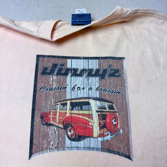 เสื้อยืด Vintage 90s Jimmy Bar Size L 