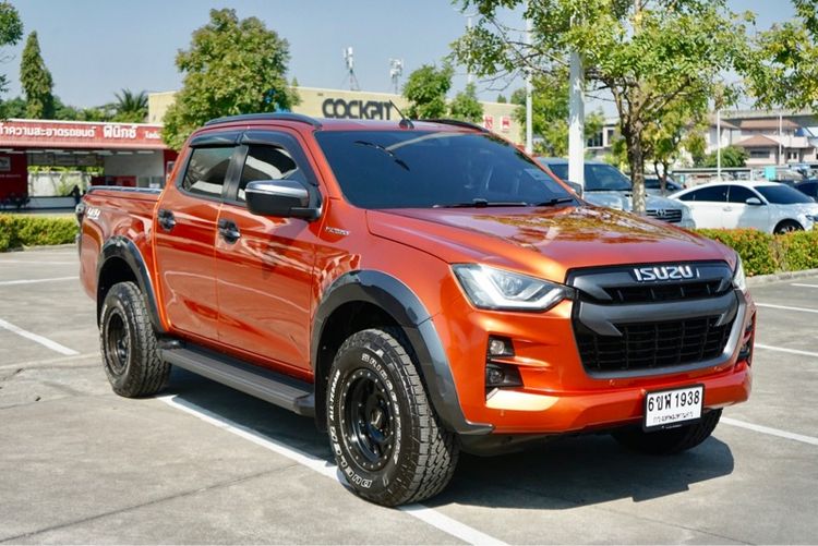Isuzu D-MAX 2020 3.0 Vcross M 4WD Pickup ดีเซล ไม่ติดแก๊ส เกียร์อัตโนมัติ ส้ม รูปที่ 2