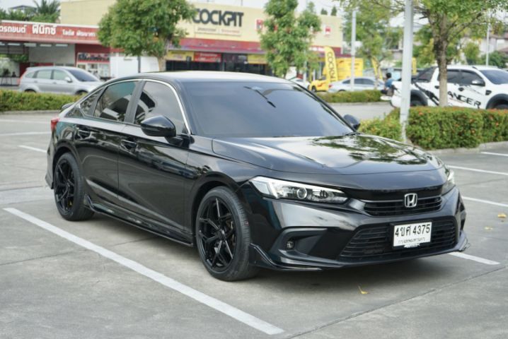 Honda Civic 2023 1.5 Turbo Sedan เบนซิน ไม่ติดแก๊ส เกียร์อัตโนมัติ ดำ รูปที่ 4