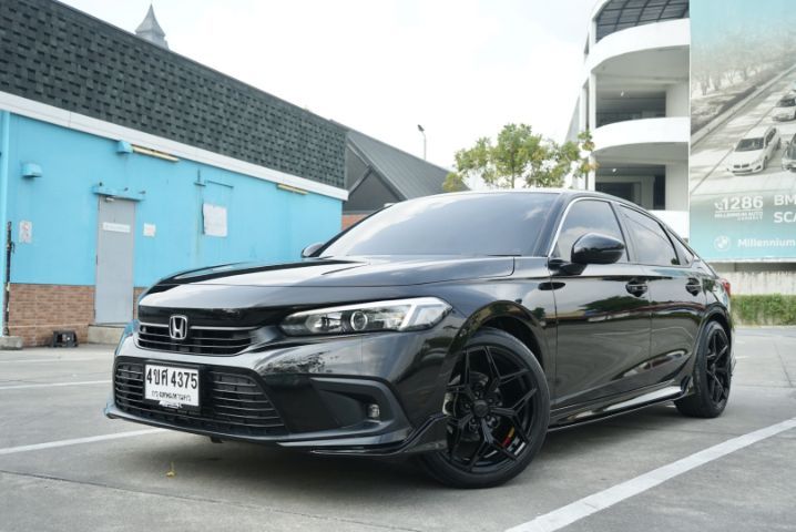Honda Civic 2023 1.5 Turbo Sedan เบนซิน ไม่ติดแก๊ส เกียร์อัตโนมัติ ดำ