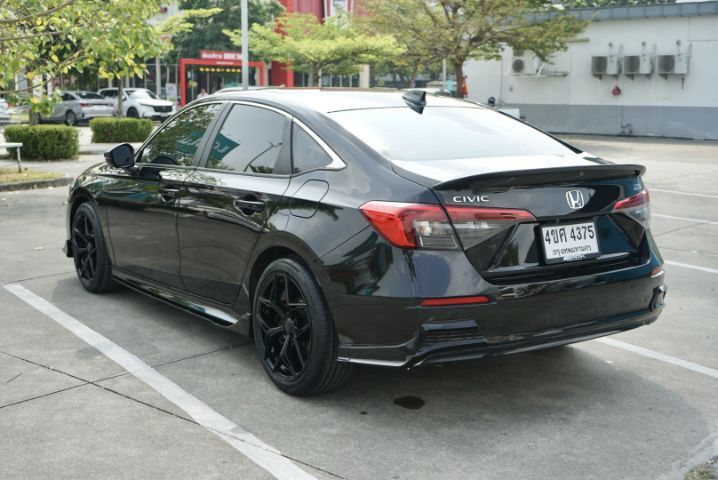 Honda Civic 2023 1.5 Turbo Sedan เบนซิน ไม่ติดแก๊ส เกียร์อัตโนมัติ ดำ รูปที่ 3