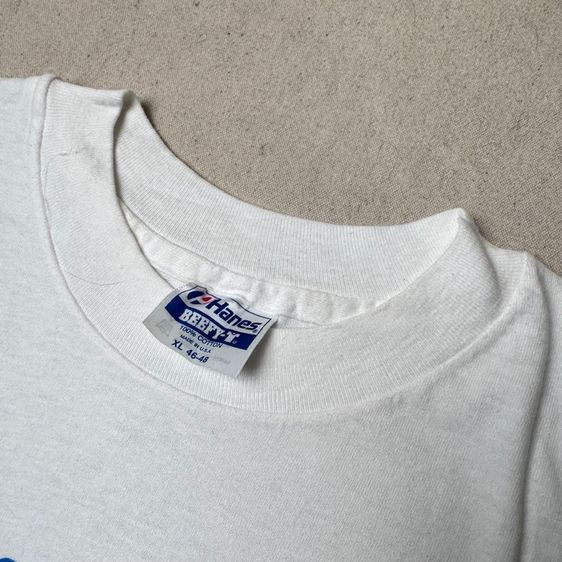 เสื้อยืด Hanes Beefy-T Vintage 90s​ Size XL รูปที่ 4